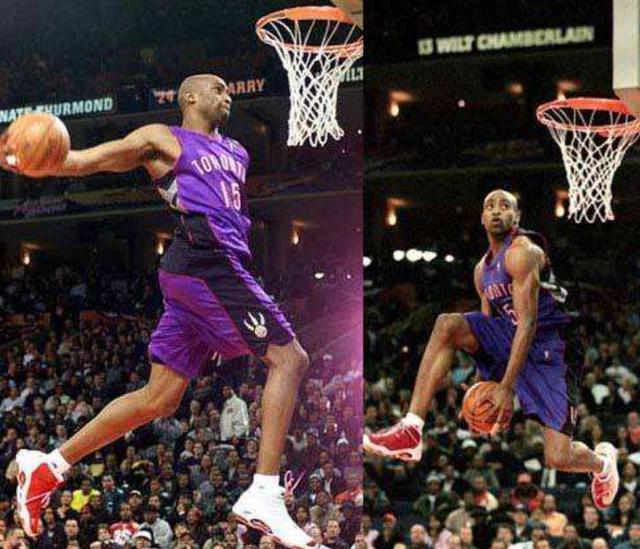  扣篮大赛惊艳全场，空中飞人演绎极致美学