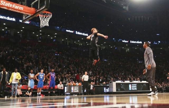  扣篮大赛惊艳全场，创意动作频现